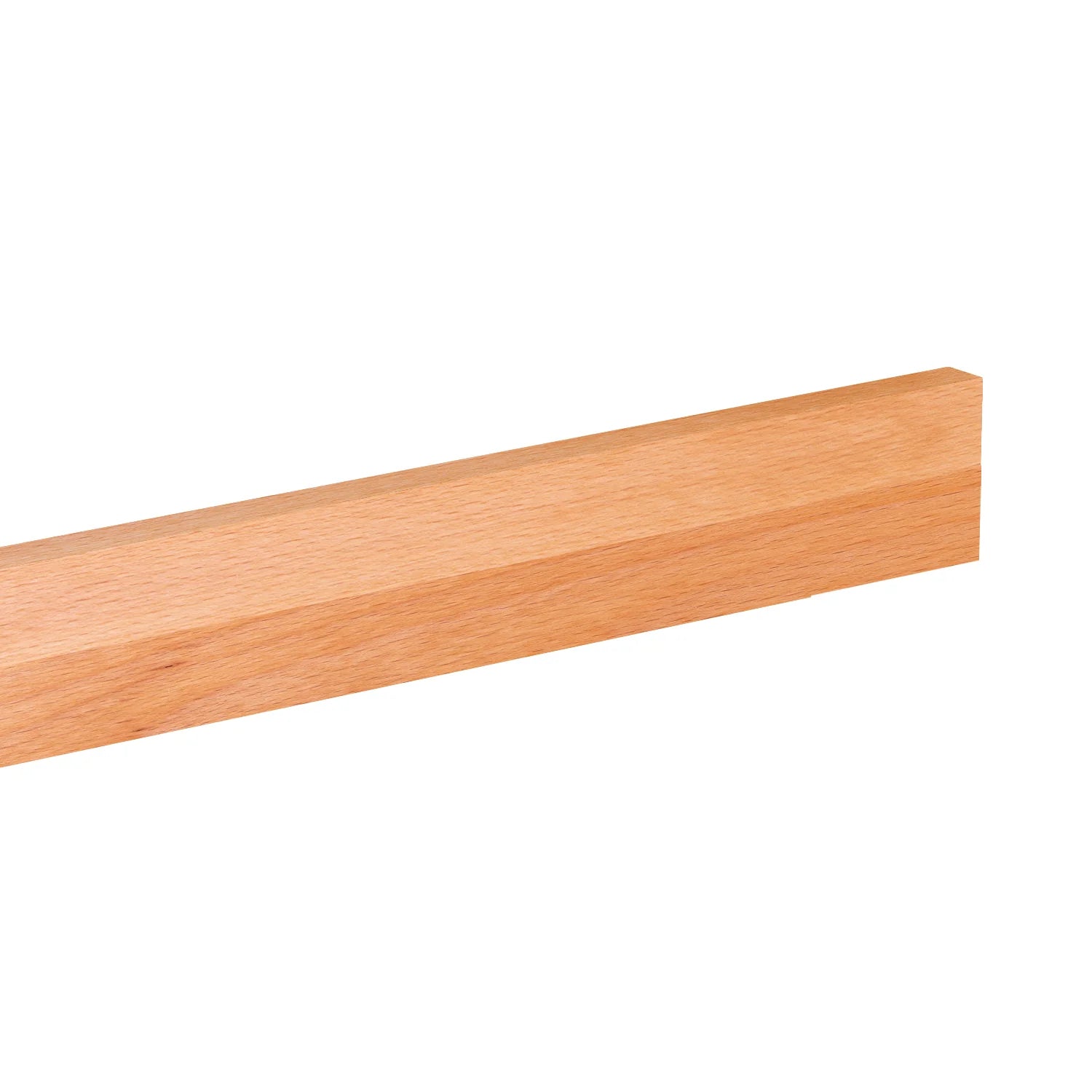 Masivní buková kuchyňská zadní lišta k pracovní desce 3m × 80mm × 18mm