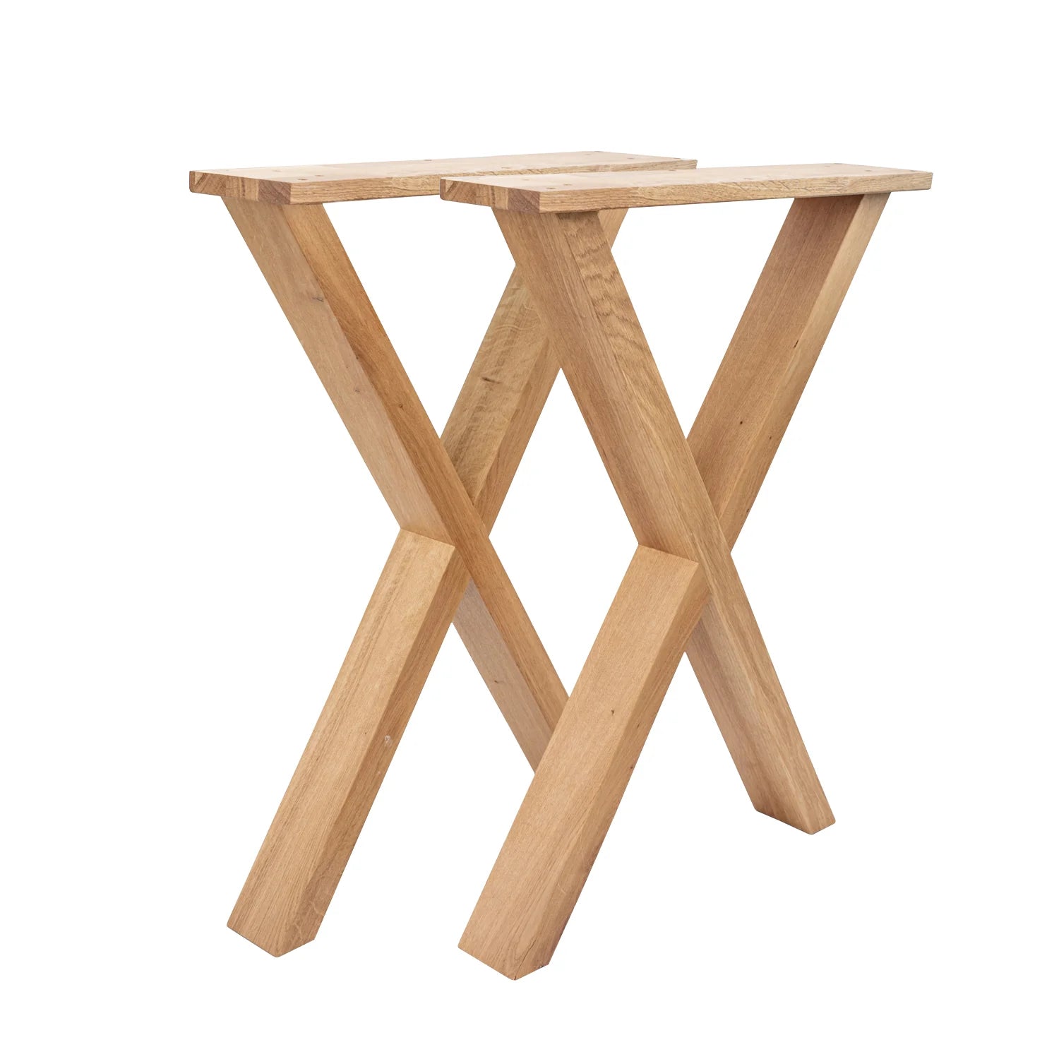 Dřevěné podnože ve tvaru X,  80mm tloušťka