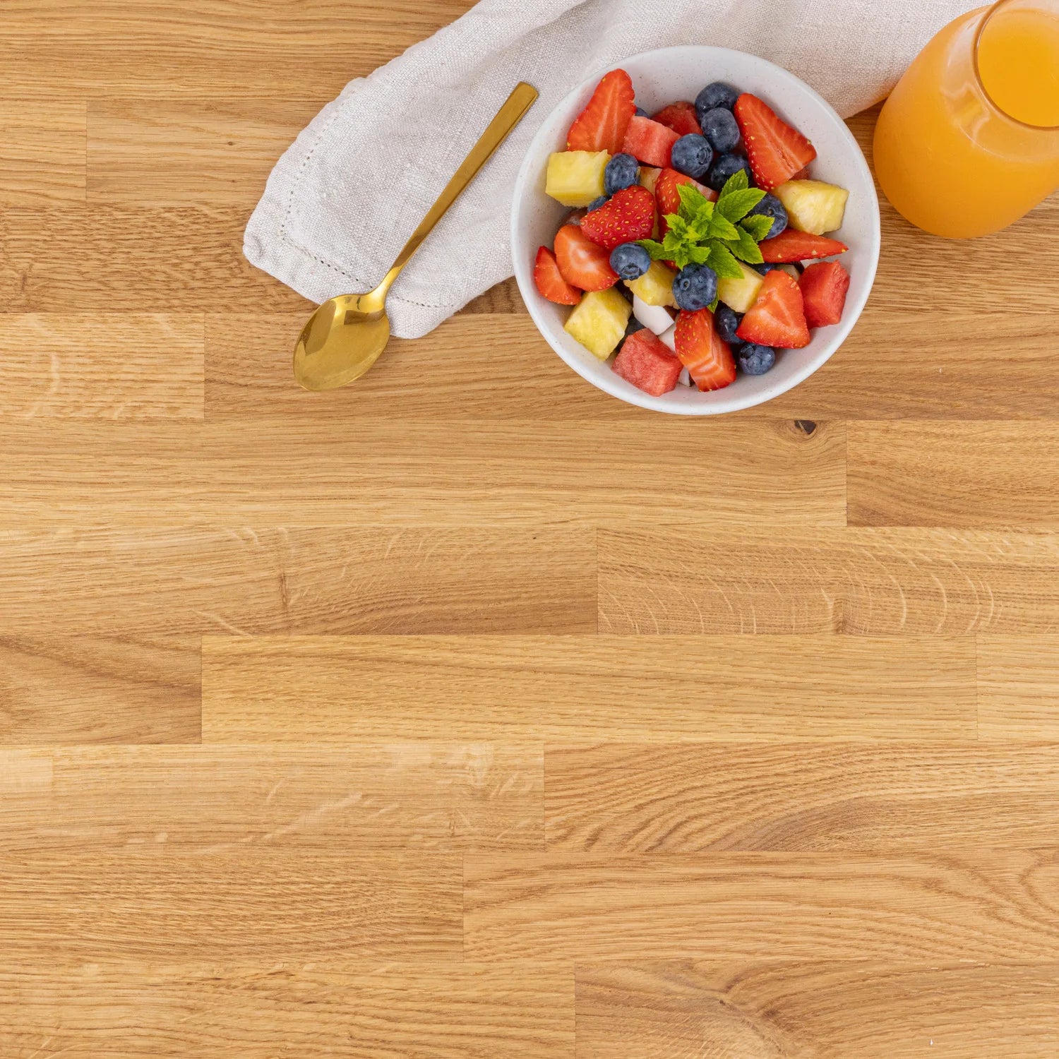 Dubové kuchyňské pracovní desky