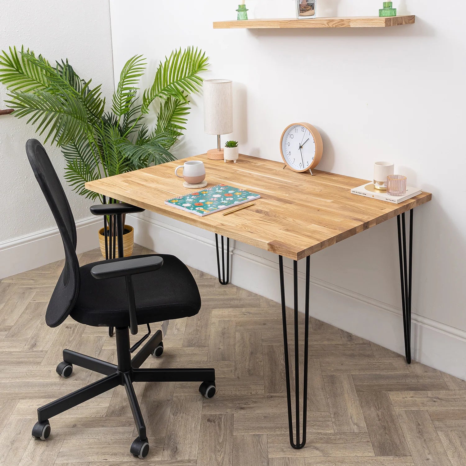 Dubový dřevěný stůl - tloušťka stolu 27 mm | 1200mm x 800mm