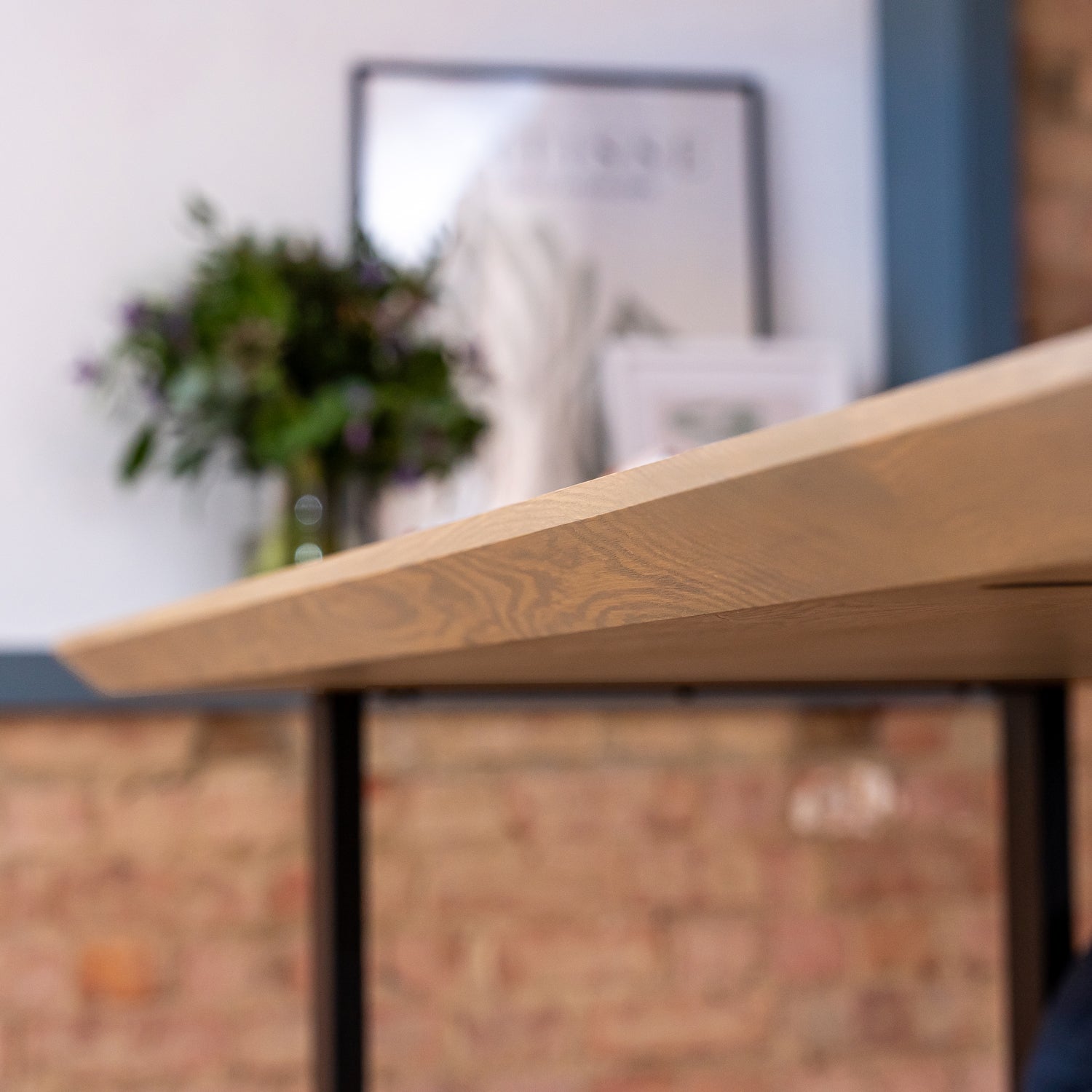 Prémiový jídelní stůl z masivního dubu - Natural (světlý dub)